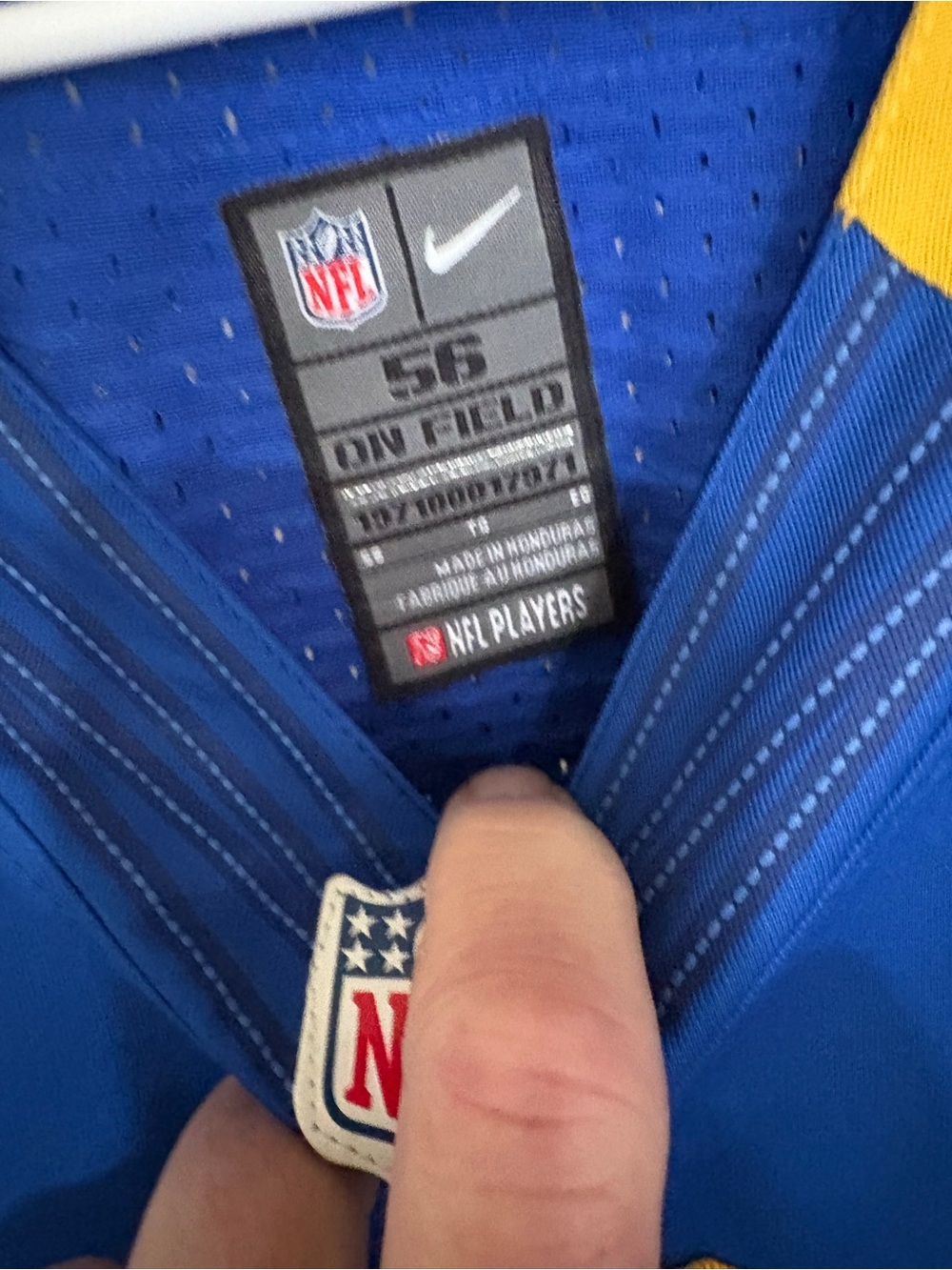 Todd Gurley Blue #30 Rams stitched jersey - Picture 2 of 10